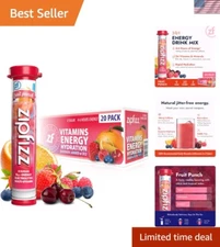 Sustained Energy & Hydration Powder Packets in Delicious Fruit Punch Flavor