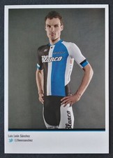3788 Luis Leon Sanchez Radsport Blanco procyclingteam Autogrammkarte