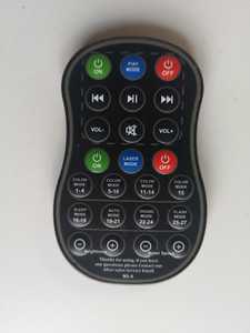 Sternenhimmel Projektor Licht USB Galaxy Sternennacht NUR FERNBEDIENUNG M2-A