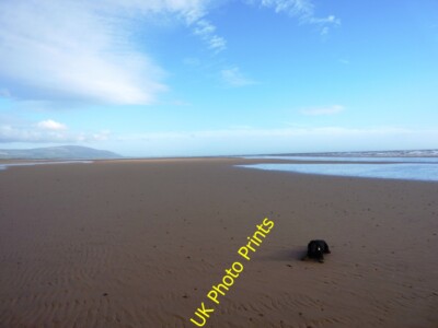 Foto 6x4 Ein weiterer überfüllter Nachmittag am Drigg Strand It's schwer zu wissen c2015