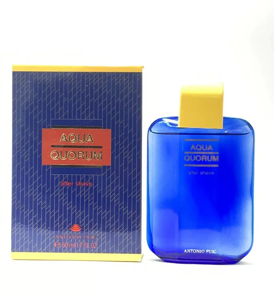 Antonio Puig Aqua Quorum After Shave Splash 50ml (Original Old Formula) *NEW*