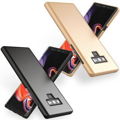 NALIA Matte Hardcase Samsung Galaxy Note 9 Case Anti-Fingerprint stoßfest