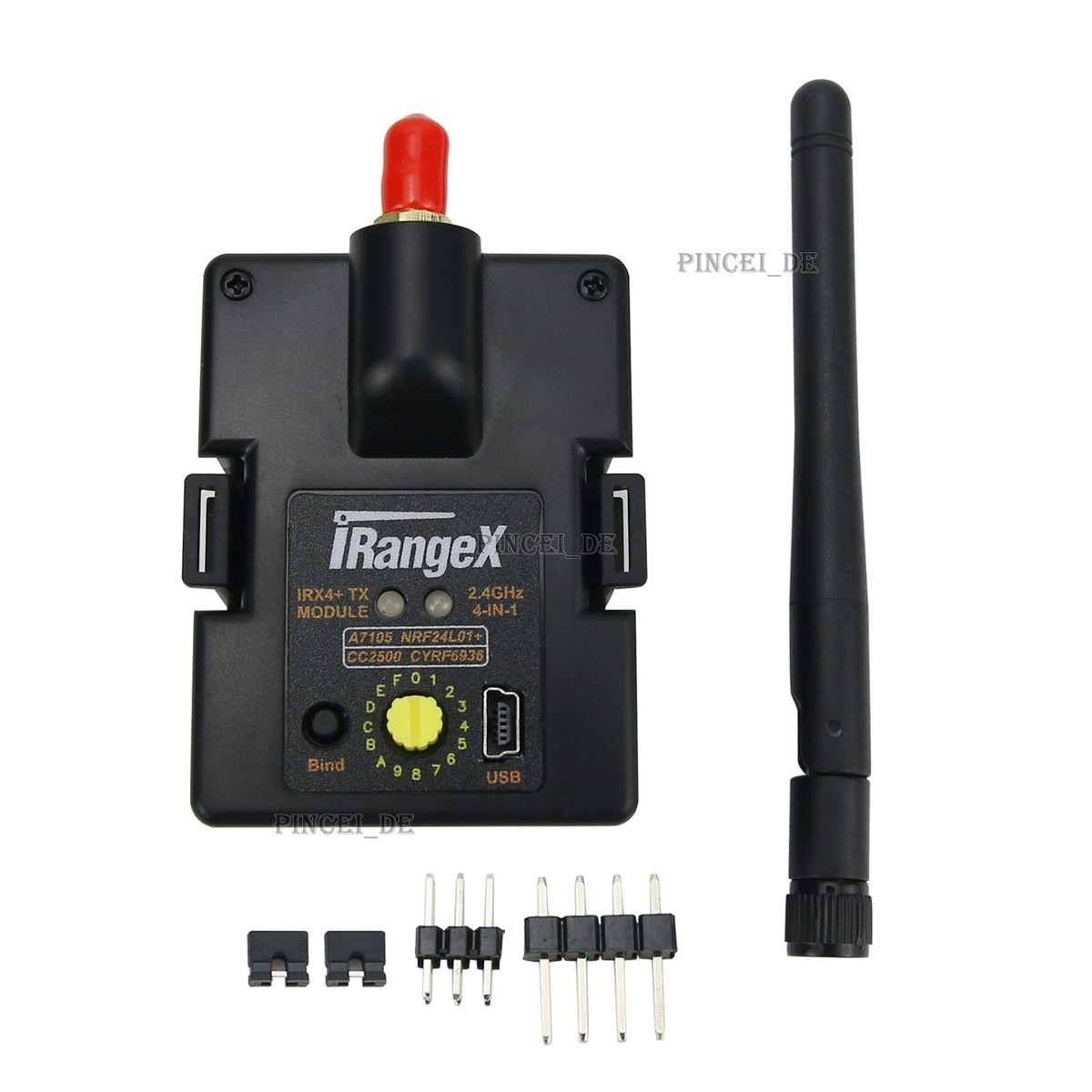 4-In-1 STM32 Multiprotocol TX Module with Case for JR IRX4 Plus