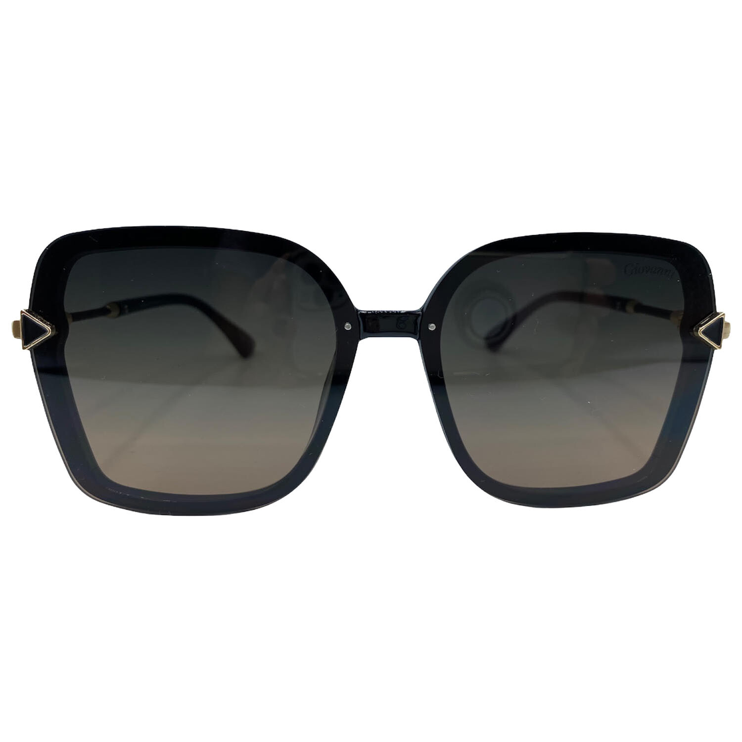 POLARIZED SUNGLASSES GIOVANNI WOMEN FASHION 22-6352 BLACK/GOLD Accessories MULTI