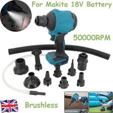 50000RPM Cordless Dust Blower Air Blower for Makita Battery with Brushless Motor