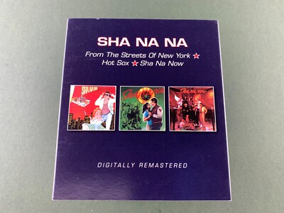 Sha Na Na From The Streets Of New York/Hot Sox/Sha Na Now 2 CD set EX Condition