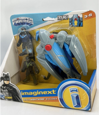 Imaginext Ninja Nightwing & Glider Set 2018 Super Friends Batman DC Comics New