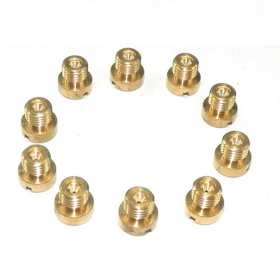 Kit de chorro principal de motocicleta de 6 mm con rosca M6 de 10 piezas para carburador 74-95 Foto 2 de 4