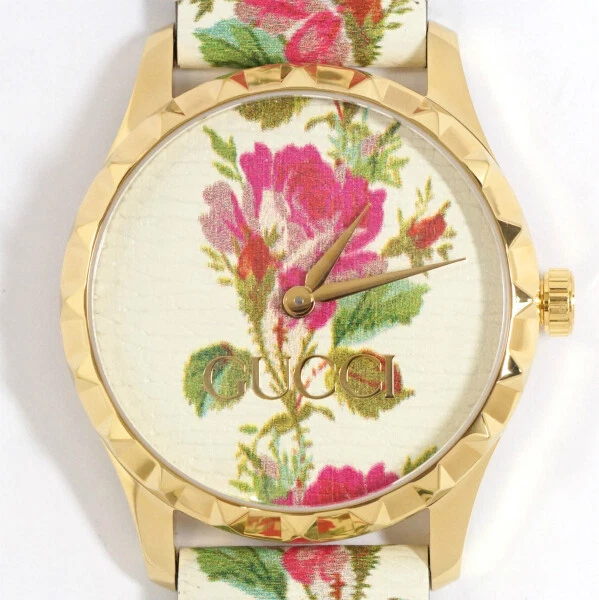 Gucci top flower watch
