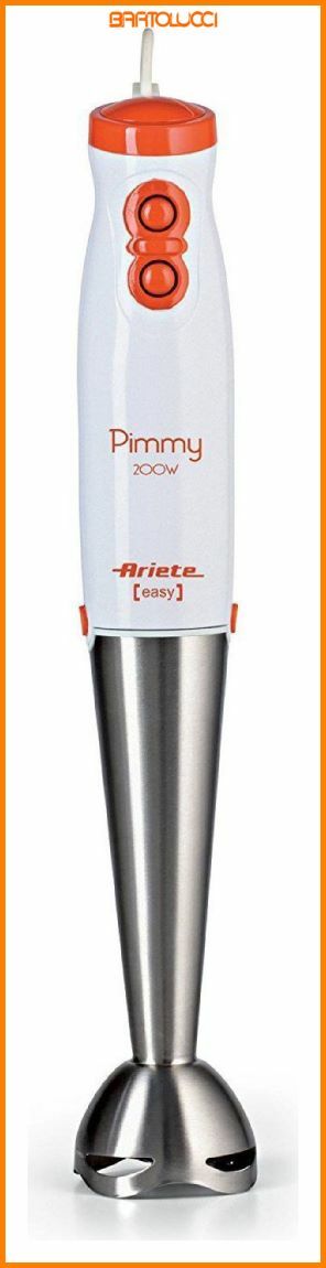 ARIETE 881 FRULL.IMMERS. 200W 2VEL. LAMA/PIEDE INOX PIMMY200