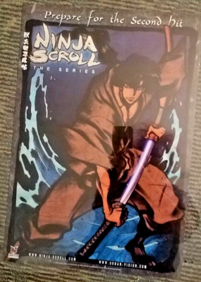 NINJA SCROLL - The Series Poster Vol. 2 Dangerous Path 2003  13'' X 19'' Kawajiri