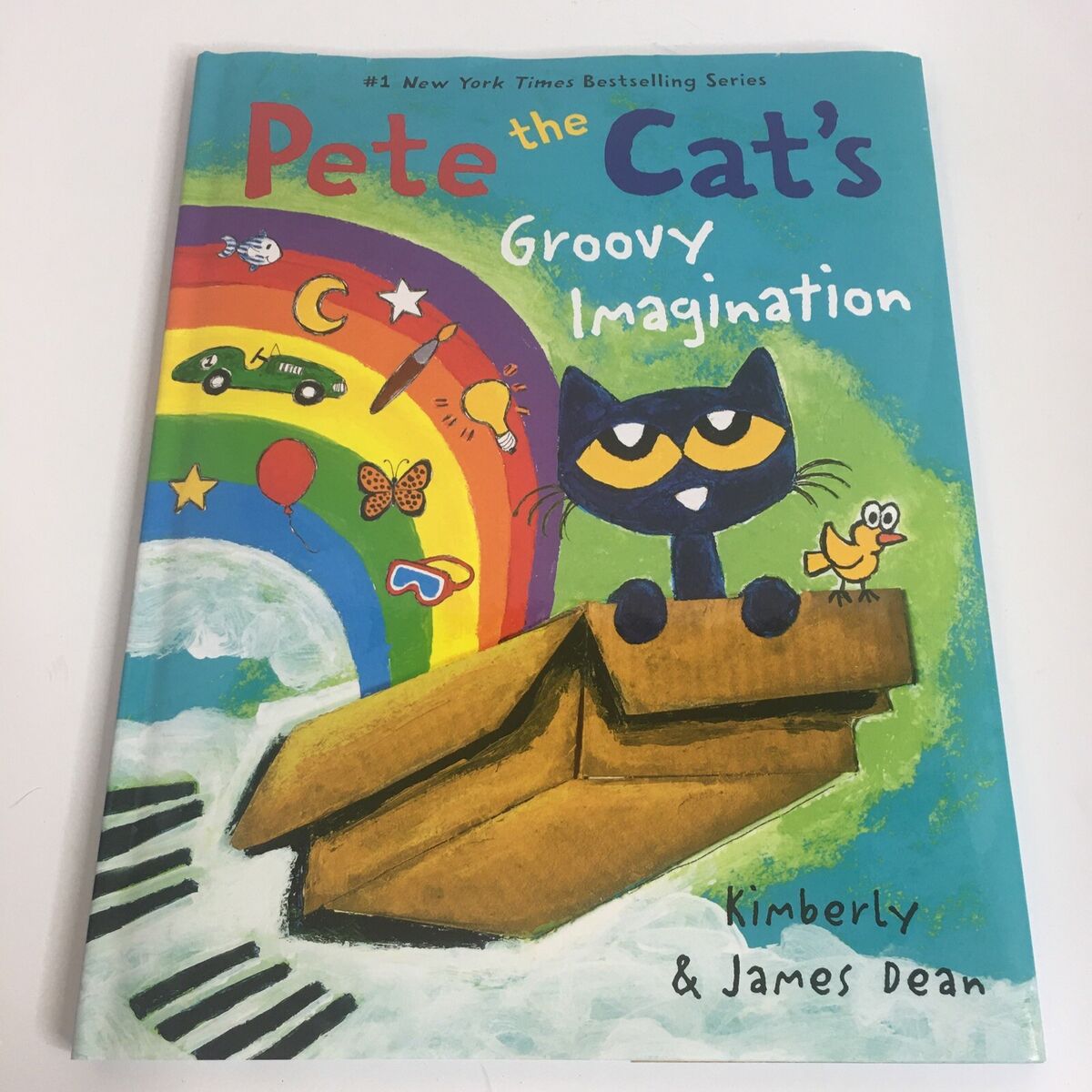 Pete the Cat's Groovy Imagination By James Dean 2021 HC DJ Pete the Cat's Groovy Imagination By James Dean 2021 HC DJ
