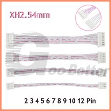 JST XH2.54mm Female to Female Plug Wire Cable Connector 2 3 4 5 6 8 9 10 12 Pin