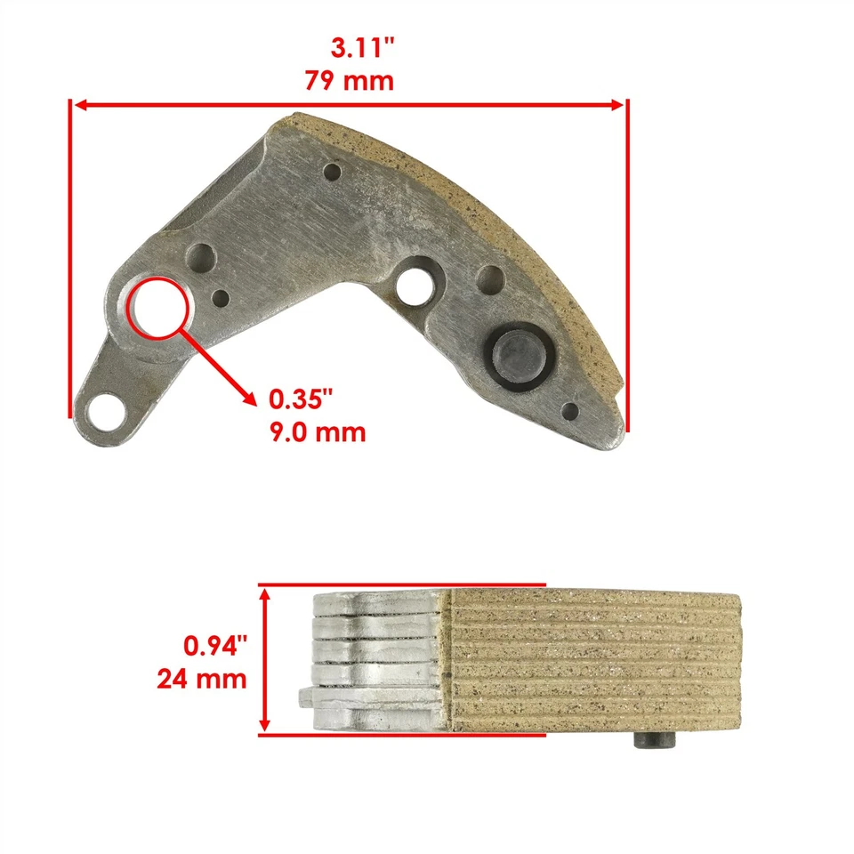 Centrifugal Wet Clutch Shaft w/ Pads For Arctic Cat 550/S H1 TRV 4x4 2009-2015 Foto 3 de 4