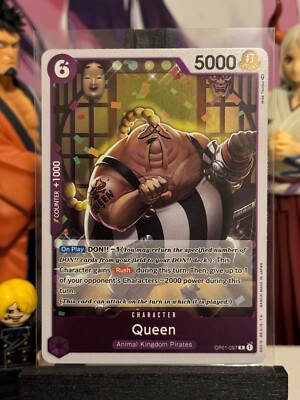 romance dawn rare cards One Piece CG Queen OP01-097 Romance Dawn Rare!