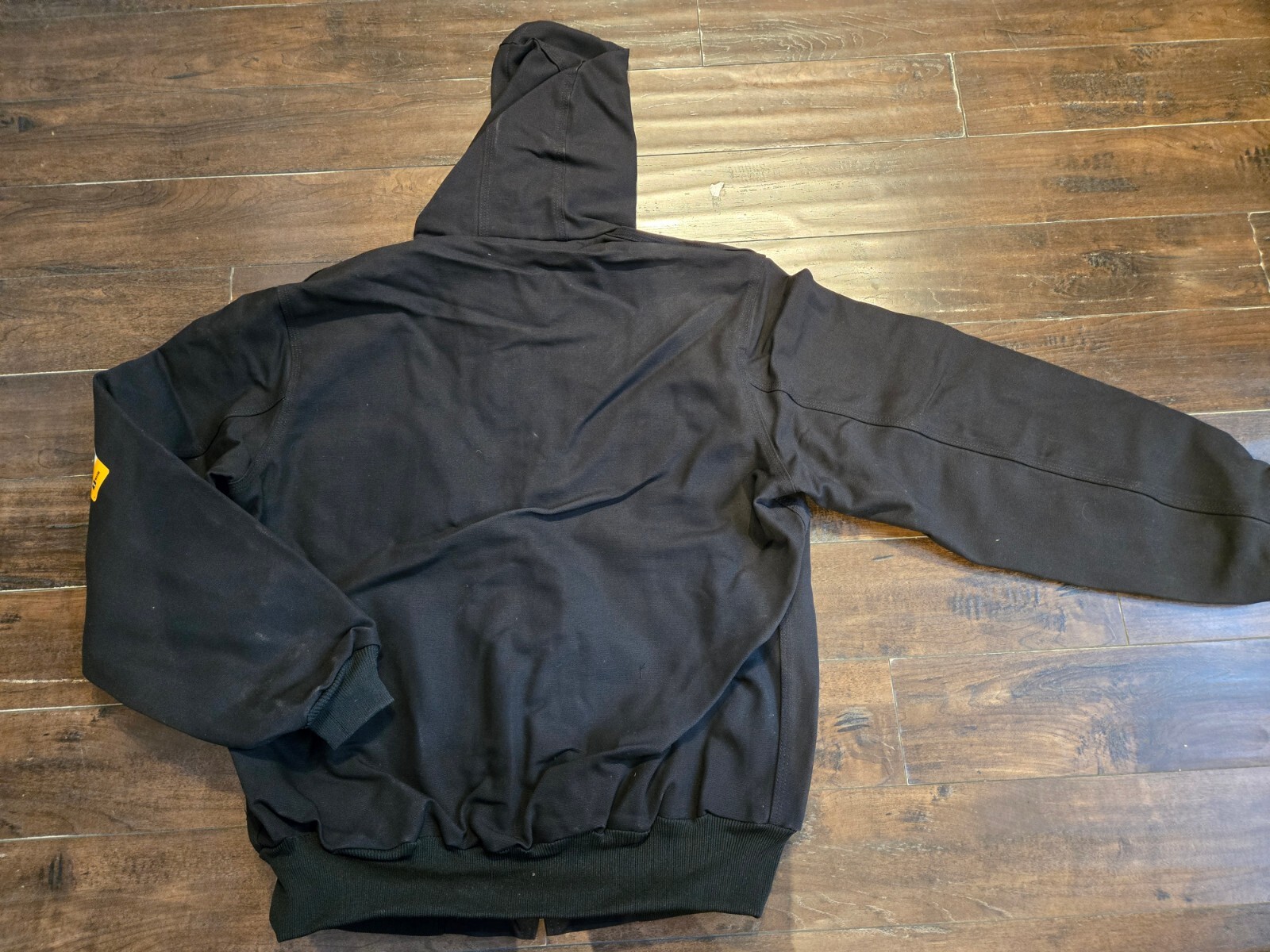 Carhartt J131 Black Thermal-Lined Active Jacket, Size L Tall image 2