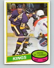 1980-81 O-Pee-Chee #316 Andre St. Laurent  Los Angeles Kings V40299