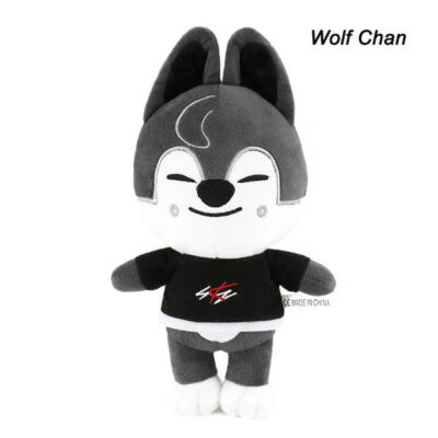ウルフチャン　雪だるま　セット 20cm Kpop Stray Kids Cartoon Skzoo Stuffed Animal Plush Toy