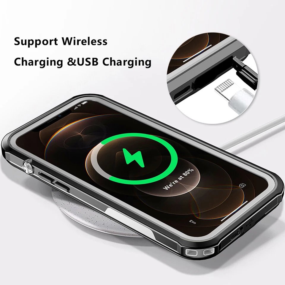 Funda Impermeable con Protector de Pantalla para iPhone 13/14 Pro/15/15 Pro Max Foto 4 de 4