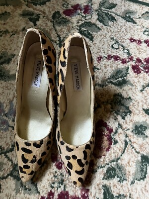 Steve Madden Womens Daisie Gray Patent Heels Shoes Medium (B,M) BHFO  2885