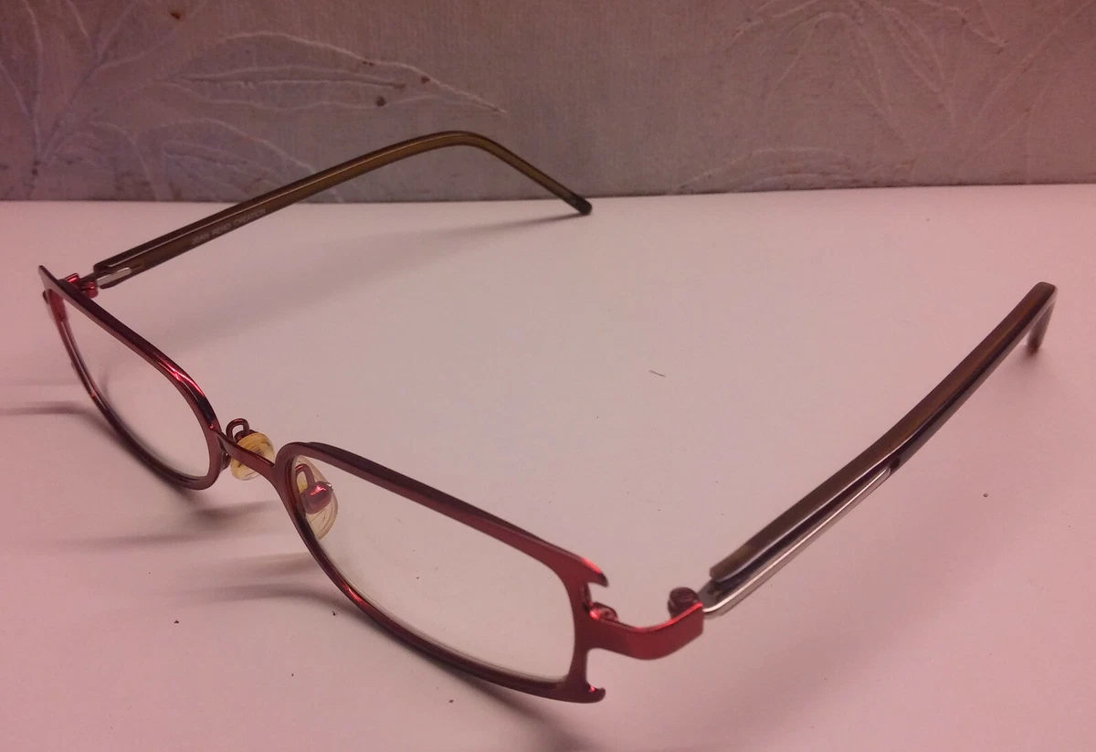 Monture lunettes vintage JEAN RENO CREATION RENO 51 glasses occhiali