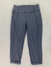 The North Face Flash Dry 3/4 Length Running Training Pants (Women's Medium) Blue