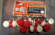 Vintage Nos Key-coins Holder Hong Kong 12 Holders