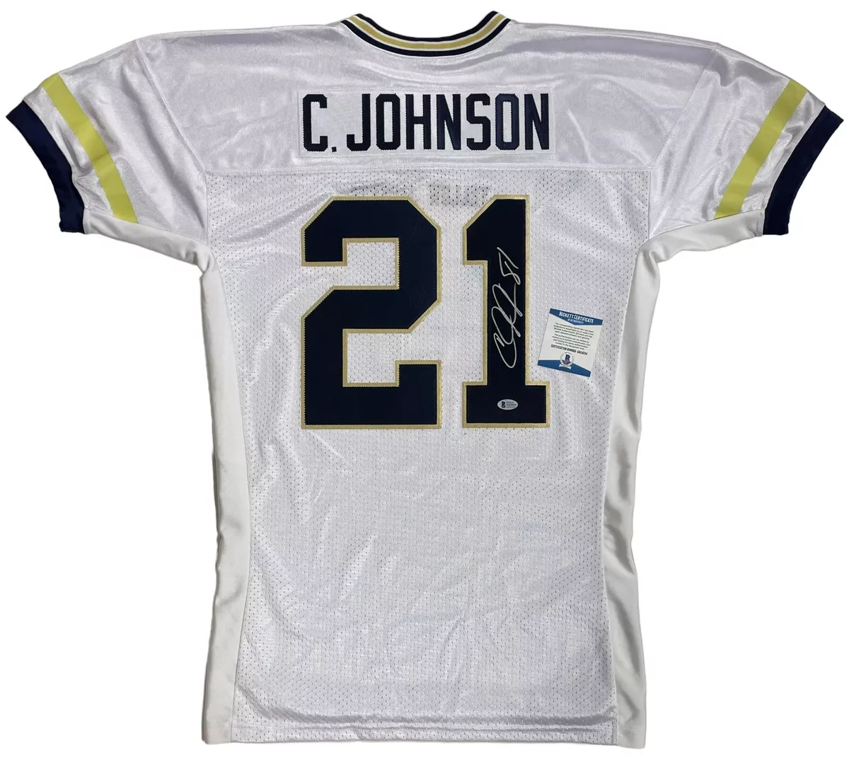 Calvin johnson best sale georgia tech jersey