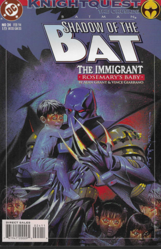 Batman Shadow of the Bat No.24 / 1994 Knightquest The Crusade - Bild 1 von 1