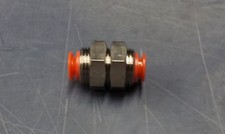 KQ2E11-00N, SMC Pneumatics, Fitting, Union, Bulkhead, Brass