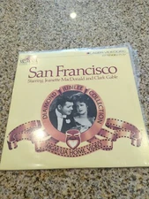 SAN FRANCISCO Laserdisc LD Jeanette Macdonald Clark Gable 