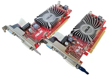 Lot of 2 - ASUS EAH5450 SILENT/DI/1GD3(LP) - graphics card - Radeon HD 5450