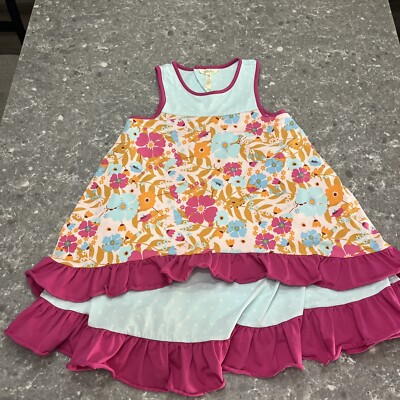 Matilda Jane Fun in the Sun Brilliant Daydream Tank Dress Girls