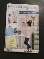 UNCUT-Simplicity Pattern #8758-Beginner - The Polo Organizer -One Size📦