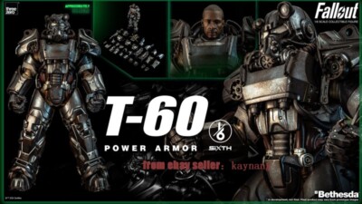 Threezero 3Z08560W0 Fallout 1/6 Scale T-60 Power Armor Action Figure Toy Model