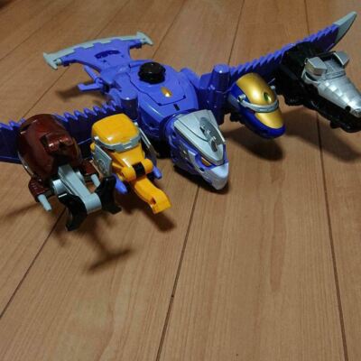 Power Rangers Megaforce Goseiger DX Gosei Jet Megazord Wonder Header BANDAI
