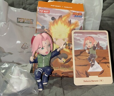 Naruto Great Ninja War SAKURA HARUNO B Pop Mart | eBay
