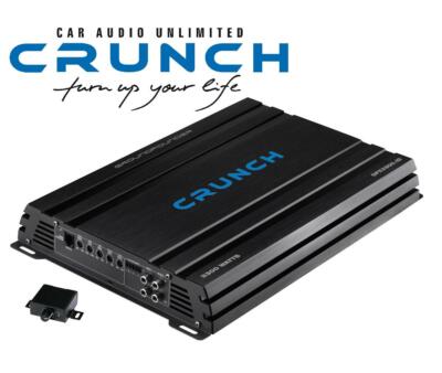Crunch GPX3300.1D Class D Digital Mono Amplifier 3300 Watt