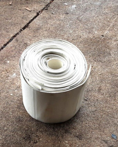 40 mil Rubber Roofing 8 inches by 100 Feet White on White Flashing Hobby 22 LBS