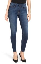 GOOD AMERICAN Good Legs Stretch Skinny Jean in Blue Size 00/24
