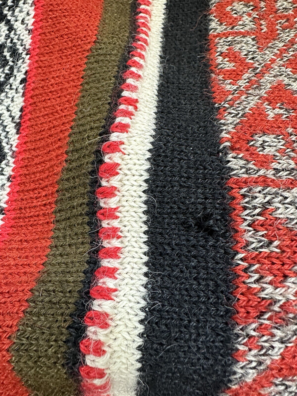 Peruvian Connection 100% Alpaca Button Sweater Si… - image 7