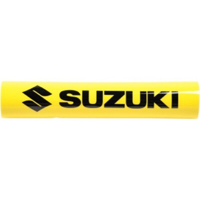 Suzuki Yellow 10'' Std Handlebar Crossbar Pad for DRZ, PE, RM, RMX, TM