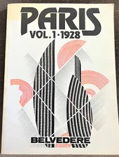 PARIS   1928-1929 Volume I Fashion, Textiles Gra[hic Designs Beledere Co Hageney