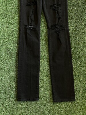 Size 32 - Amiri MX1 Jeans $1290 Retail 100% Authentic Black Patch