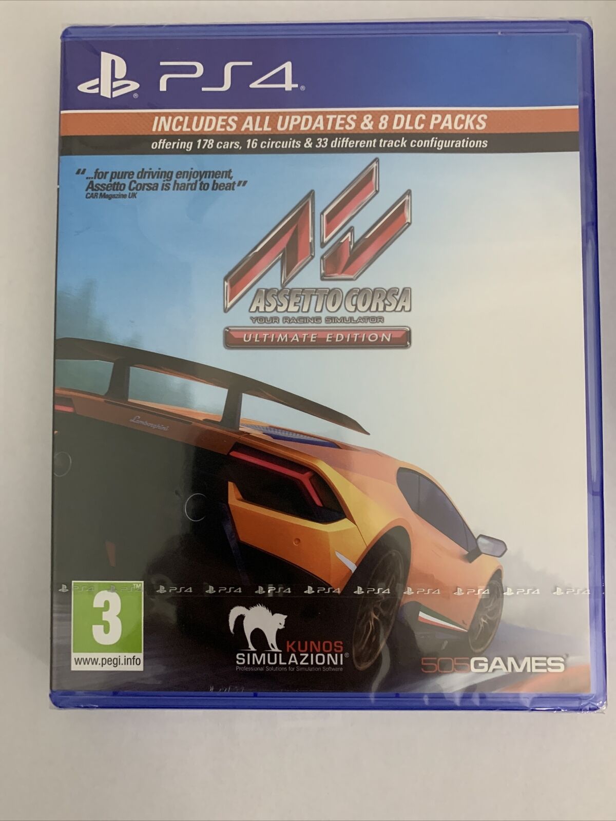 Assetto Corsa (Sony PlayStation 4, PS4) Complete In Box CIB - Great  Condition - International Society of Hypertension