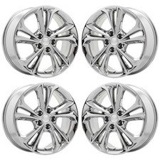 18 Buick Encore Gx Bright Chrome Wheels Rims Factory Oem Set 14005 14006