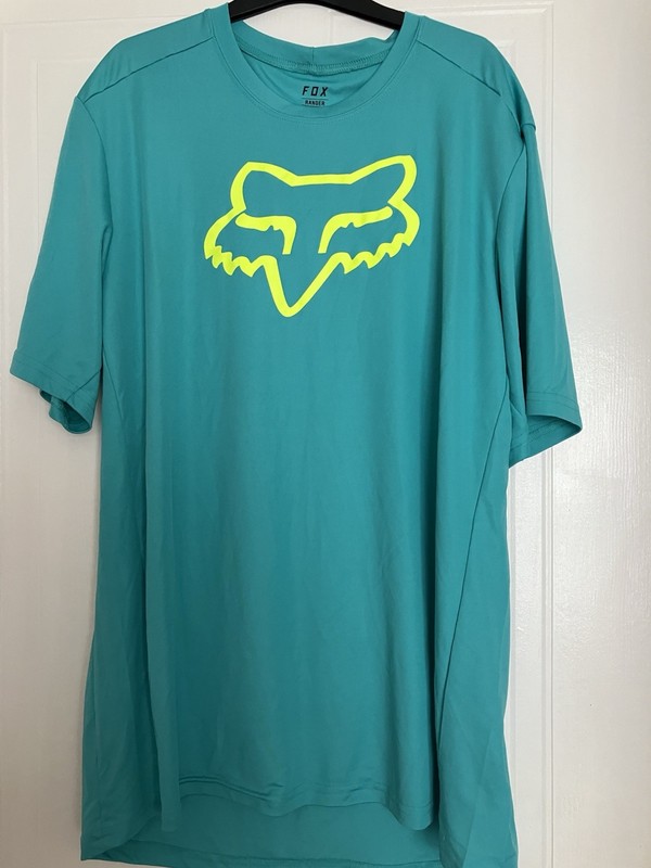 Fox Ranger Cycling T Shirt XL Short Sleeved Green With Design