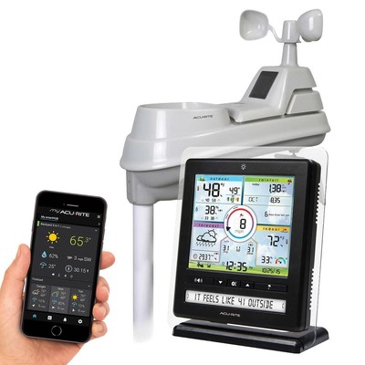 AcuRite Iris (5-in-1) Wireless Indoor/Outdoor Weather Station with Remote