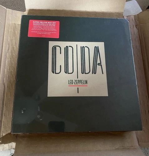 Led Zeppelin Coda Super Deluxe Edition Box Set Sealed 2015