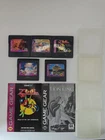 Sega Game Gear Lot Sonic, Zool, Lion King, Desert Speed Trap, +2 Manuals